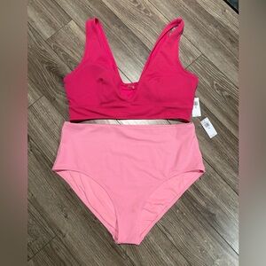 Old Navy Bikini Set with 2 tone of pink